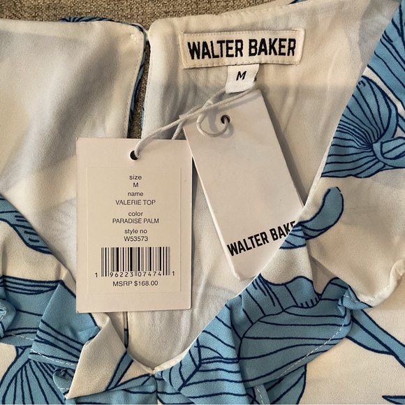 Walter Baker top (Valerie top) color paradise palm style no W53573 size M - Picture 2 of 4